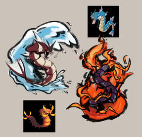 Flaafy & Whimsicott pokesona Flaafy & Whimsicott pokesona
